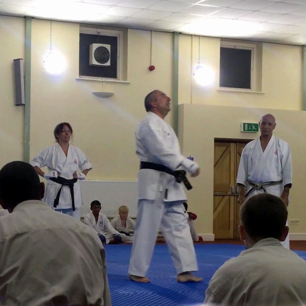 Sensei Chrissie and Sensei Stuart